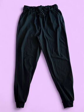 Lululemon Stretch High-Rise Jogger Full Length Black Size 8 NWOT